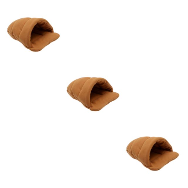 Maytalsory Universal Pet Bed Suitable For All Breeds Soft And Comfortable Wide Application brown XS,> 3Set