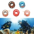 thumbnail image 5 of Scubas Diving Spool Finger Reel Aluminum Alloys Spool Finger Reel with Double Ended Hook Cave Diving Equipment Enduring, 5 of 8