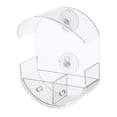 thumbnail image 1 of koolsoo Clear Window Bird Feeder with Strong Suction Cups Bird Lover Gift Bird House, 1 of 9