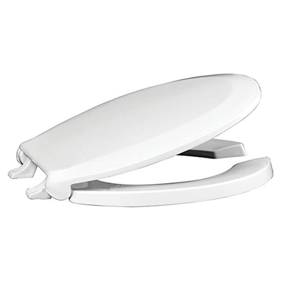 Centoco 460STS-001 Plastic Round Toilet Seat, White