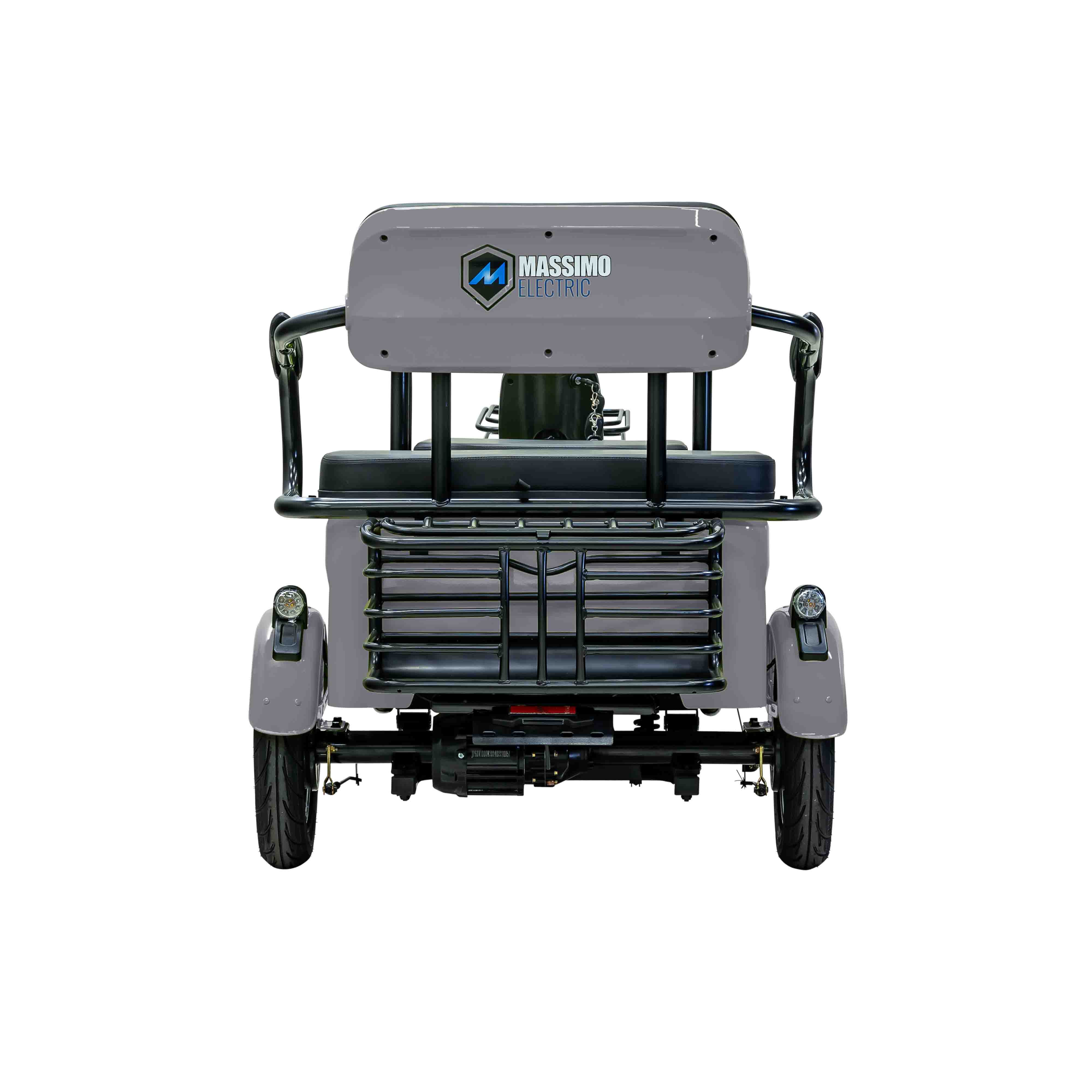 Massimo MGC 800W Electric Adult Ride, 3-Seat Motorized Golf Cart