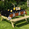 thumbnail image 6 of Tchckioa Pumpkin Ghost Tablecloth for Kitchen Dining,60x84 Inch Rectangular Waterproof Stain Proof Table Cover, 6 of 6