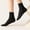 Black, variant on Casual Socks for Women Men Solid Color Basic Socks Classic Crew Length Crew Socks Athletic Aesthetic Breathable Socks for Women Stretchy Soft Cable Ankle Boot Socks Black One Size