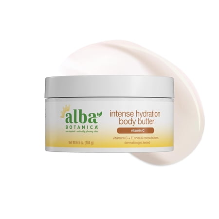 (Pack Of 3) Alba Botanica Body Butter Whipped Intensive Hydration 6.5 Oz