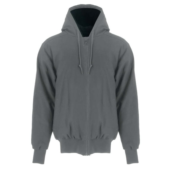 RefrigiWear Canvas Jacket – 10°F Insulated Canvas Jacket with Water-Repellent Shell & Hood