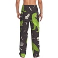 thumbnail image 3 of Balery Men'S Dinosaur Skeleton Pants,Sleepwear Pants,Pajama Pants,Pj Bottoms Drawstring And Pockets-Large, 3 of 9