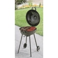 thumbnail image 3 of Panacea 18" Vortex Standing Grill Black, 3 of 4