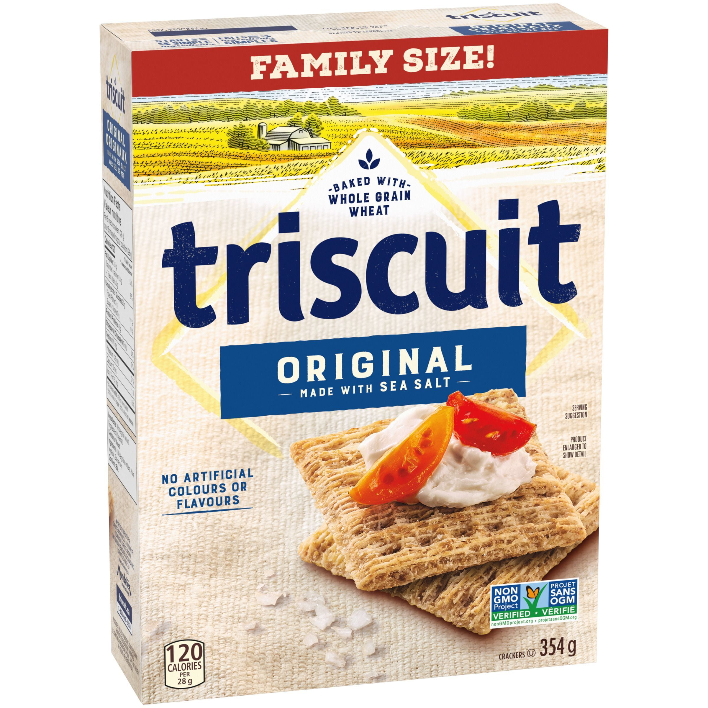 Craquelins Triscuit Originaux, format familial 354 g