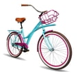 thumbnail image 3 of Bicicleta Black Panther Aruba Urbana Rod 26 Con Canasta Verde Black Panther URBANA, 3 of 3