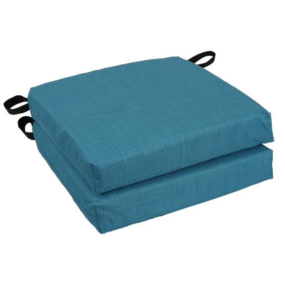 Blazing Needles 16-inch Outdoor Cushion, Sea Blue