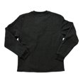 thumbnail image 3 of Coleman Men's 1/4 Snap Sherpa Lined Waffle Relaxed Fit Henley Shirt (Black Heather, L), 3 of 6