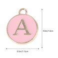 thumbnail image 1 of Cute Charms for Jewelry Making Double Sides Alloy Pendants Necklace Accessories in Pink 1 Set, 1 of 4