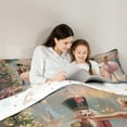thumbnail image 6 of Manfei Ballet Princess Full Size Comforter Sets,Vintage Xmas Nutcracker Bedding Comforter Set,Christmas Gifts Bedding Sets For Girls Teens,Ultra Soft Home Decor Reversible,3-Piece, 6 of 9
