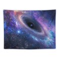 thumbnail image 5 of Shiartex Galaxy Tapestry Blue Starry Sky Tapestry Universe Space Tapestry Wall Hanging Psychedelic Tapestry Mysterious Nebula Stars Wall Tapestry for Beding Living Room Dorm Painting, 5 of 6
