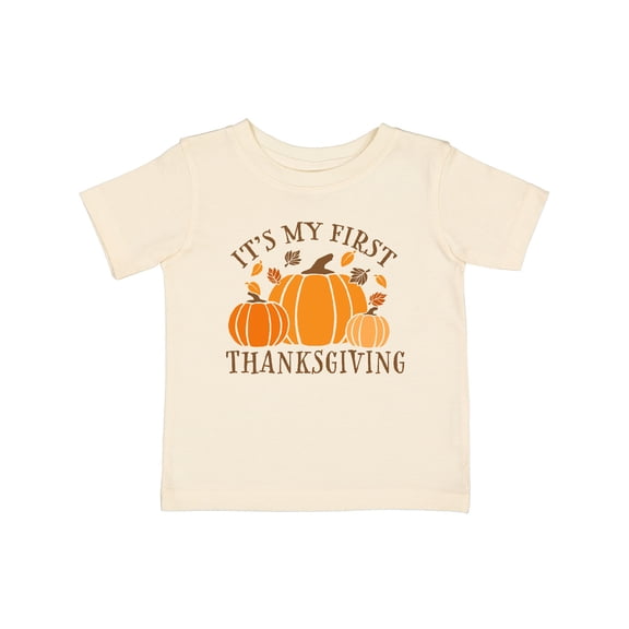 Inktastic It's My 1st Thanksgiving Boys or Girls Baby T-Shirt