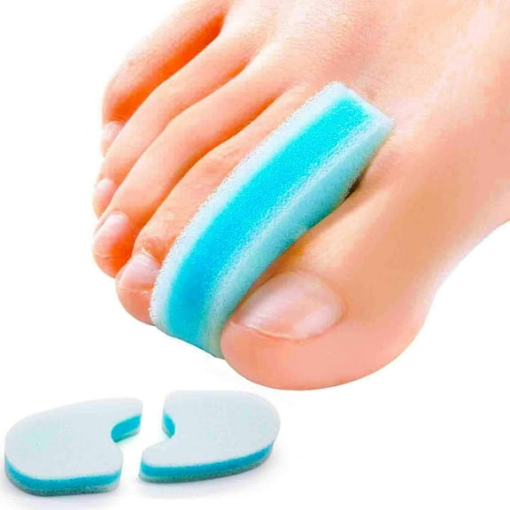 Povihome Foam Toe Separators for Toes, Corns, High Heels 10Pcs
