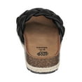 thumbnail image 4 of GC Shoes Womens Lesley Braided Slip-On Slide Sandals, 4 of 5