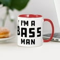 thumbnail image 3 of CafePress - I'm A Bass Man - 11 oz Ceramic Mug - Novelty Coffee Tea Cup, 3 of 4