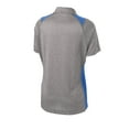 thumbnail image 6 of Sport-Tek Womens LST665 Sport Shirt Heather Colorblock Contender Polo, 6 of 6