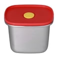 thumbnail image 1 of Lunch Box Food Storage Containers Environmental Protection Excellent Sealing 304 Stainless Steel Red For Students For Workers ANGGREK Otros, 1 of 8