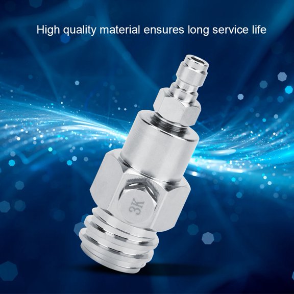 Adaptateur de Réservoir de CO2, Longue Durée de Vie Adaptateur de Soda Pratique TR21-4 Résistant à l'Usure avec Disque d'Éclatement 3K pour Club de Soda