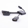 thumbnail image 3 of 3 Port Micro USB OTC 3 in 1 Micro USB to USB OTG Hub Cable Cord Adapter Connector Charging and Data Sync Transfer for Android Tablet Smartphone Supports OTG Function, 3 of 8