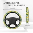 thumbnail image 5 of Daiia Steering Wheel Covers Lemon1 Elastic Skidproof Steering Wheel Protective Cover Case Steering Wheel Protector Comfortable Protective Case For Suv Sedan Decor, 5 of 8