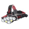 thumbnail image 1 of Linterna frontal LED con luz roja, 8 modos, brillante y multifuncional para correr al aire libre. 8 LED, 1 of 8