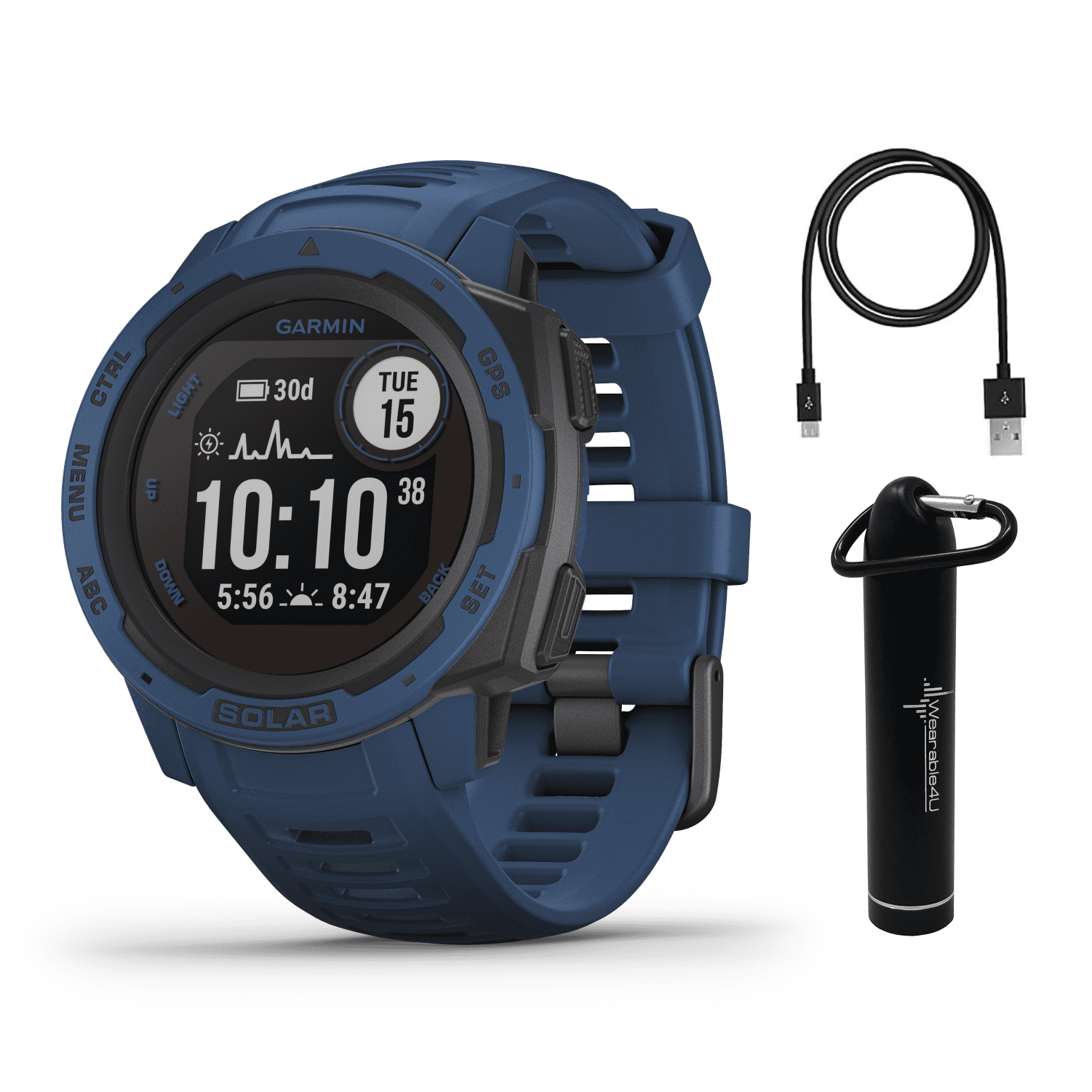 garmin instinct solar gps smartwatch