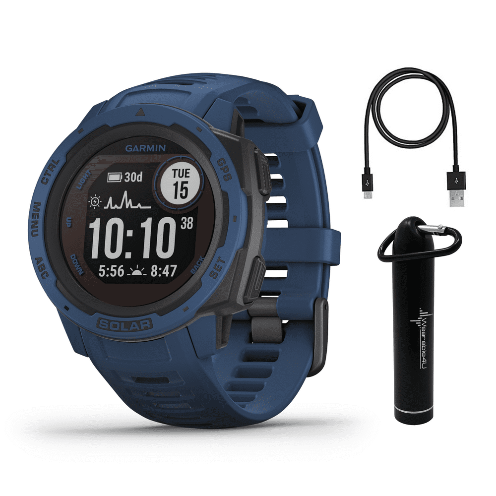 garmin solar powered smartwatch