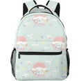 thumbnail image 6 of Cinnamoroll Anime Laptop Backpacks Kawaii Aesthetic Waterproof College Travel Daypack Adult Pink Casual Largecapacity Backpack, 6 of 7