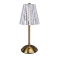 thumbnail image 1 of Lámpara De Mesa LED, Lámpara De Mesita De Noche Recargable Por USB De Acrílico De Hierro Regulable Continuo Para El Cuidado De Los Ojos Para Barra, 1 of 7