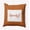 Dark Red, variant on 16" x 16" Simply Daisy Halloween Spooky Ticking Polyester Indoor/Outdoor Pillow, Navy Qty 1