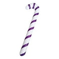 thumbnail image 1 of Fiudx Bastón Navideño Inflable, Diseño Clásico de Bastón de Caramelo Rojo y Blanco, Material de Pvc Duradero, Divertido Juguete Interactivo, Decoración para Fiestas Navideñas, Ideal para Celebracione, 1 of 5