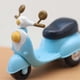 thumbnail image 2 of Plastic Miniature Motorcycle Model Toy for Decoration Kids Small Motorcycle, 2 of 5