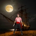 thumbnail image 3 of Seeing Red Pirate Crew Member Adult Costume - Large Male, 3 of 5