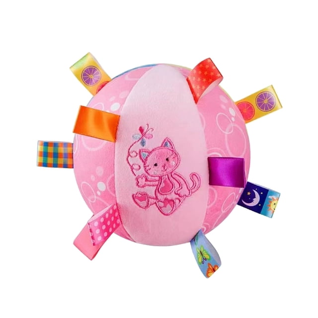 Pelota de juguete para perro interactiva, duradera, salud mejorada, sonido interior, pelota para masticar para perro, juguete para el hogar, estilo gato al aire libre