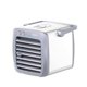 thumbnail image 3 of Enfriador de aire Mini aire acondicionado portátil de escritorio Pequeño ventilador de aire acondicionado Enfriador de aire personal con tanque, 13 * 13 cm,Blanco, 3 of 4
