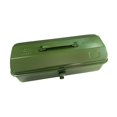 thumbnail image 5 of yotijay Iron Tools Box Empty Tool Box Lockable Easy Access with Handle Multipurpose Lock Green, 5 of 9