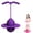 Purple, variant on Balance Jumping Ball - Pogo Stick With Handle, Crazy Jumper Jump Ball Safe Hopper Ball for Indoor & Outdoor Play, Perfect for Balance, Coordination, and Fitness