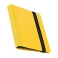 thumbnail image 1 of pitrice Trading Cards Album Binder Band Closure Portable blue Storage Sheets 20 Case light Card yellow 21x17.5cm, 1 of 6