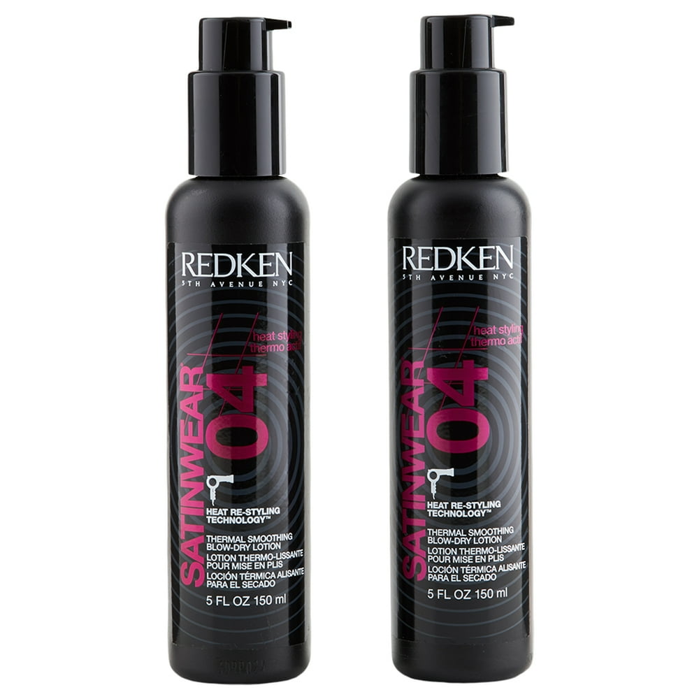 Redken Redken Satinwear 04 Thermal Smoothing Blow Dry Lotion 2 ct 5