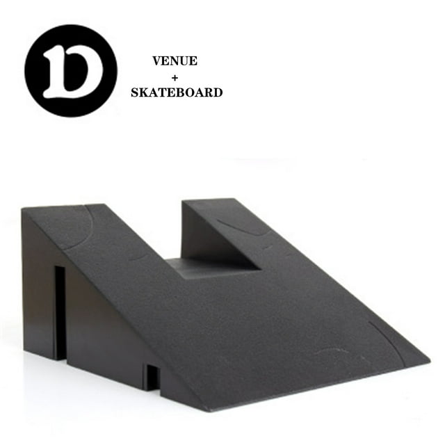 EGNMCR Planche à Doigts Finger Planche à Roulettes par k Rampe Jouets Fingerboard Rail Kit Cadeau pour Garçons et Filles