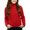 Red, variant on Boys Girls Turtleneck Sweater Long Sleeve Cable Knitted Pullover Fall Winter Fashion Warm Casual Tops (1-2 Years, Red)
