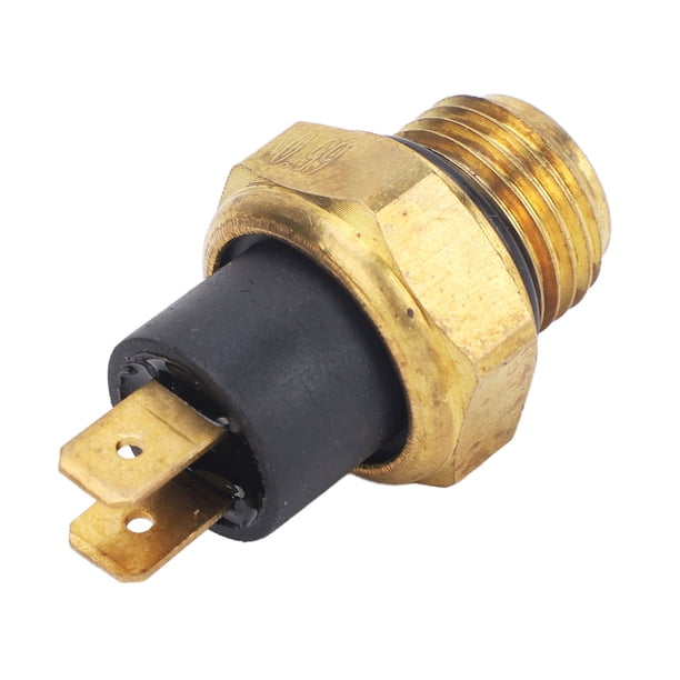 Sensor de temperatura de refrigerante del motor, interruptor de ventilador de refrigerante del radiador impermeabilizado de cobre puro durante 100cc 150 un pecho de 250cc ATV de bicicleta cuádruple
