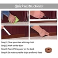 thumbnail image 5 of 6M roller shutter door long window removal silicone sealing strip, sealing strip, silicone self-adhesive roller shutter door, windproof, dustproof, soundproof, waterproof roller shutter door lower Xianwei Shao 9024719124605, 5 of 5
