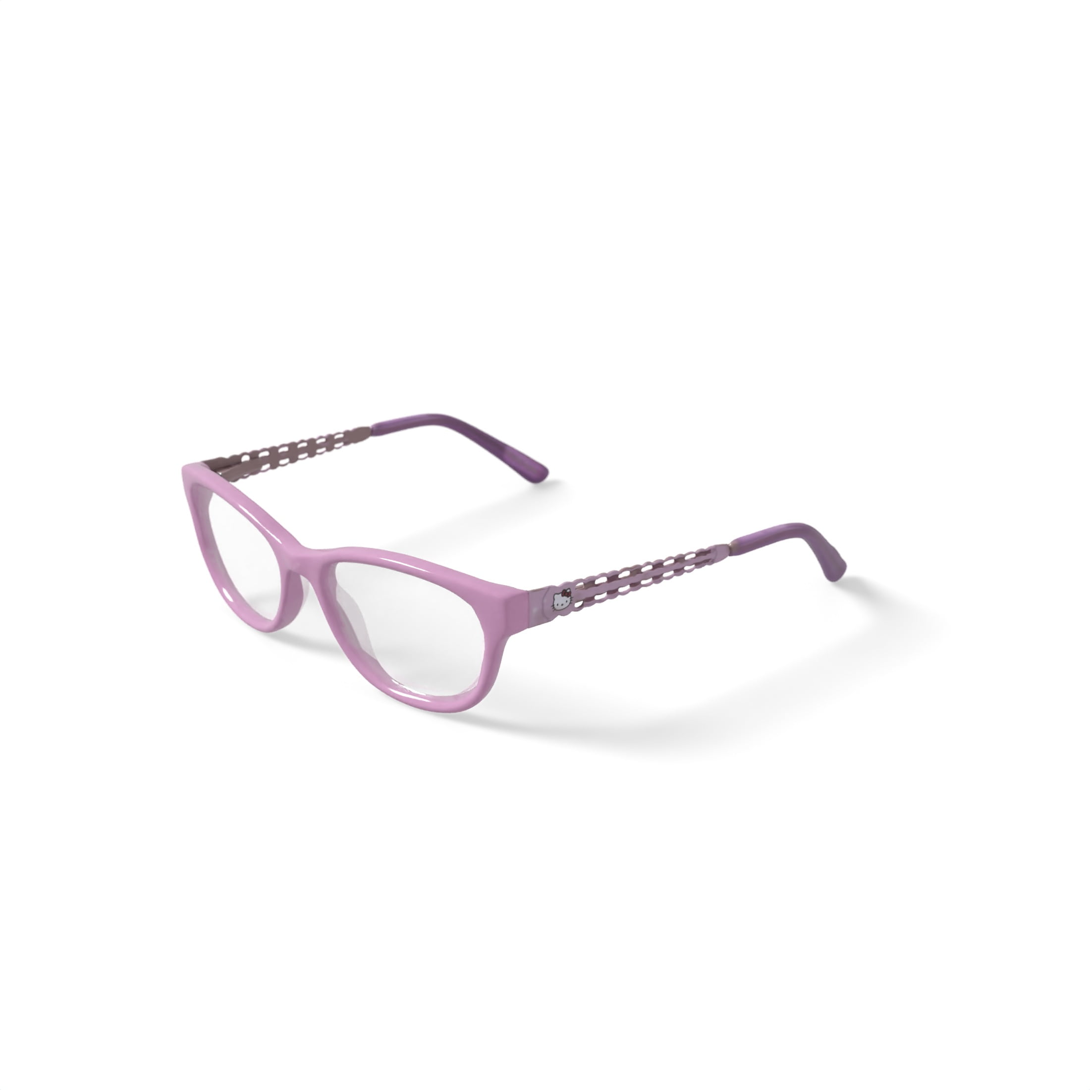 Hello Kitty Youth HK278 Square Prescription Eyeglasses with Case, Pink