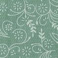 thumbnail image 4 of Jacob Alexander Men's Floral Pocket Square Handkerchief Hanky - Dusty Sage, 4 of 5