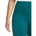 Terra and Sky Women's Plus Size Capri Leggings with Cell Phone Pocket