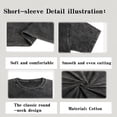thumbnail image 2 of Custom T-Shirt Personalized Photo Text Casual Tee, 2 of 11
